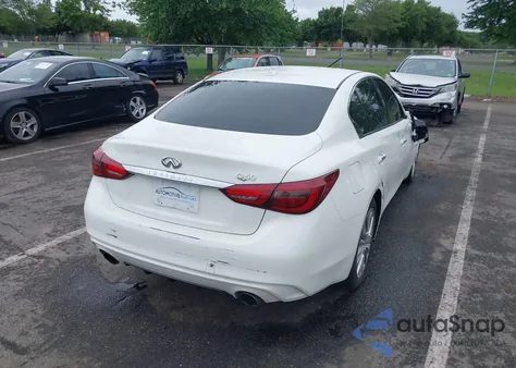 2019 Infiniti Q50 3.0T Luxe from USA, damaged, VIN JN1EV7AP0KM519656